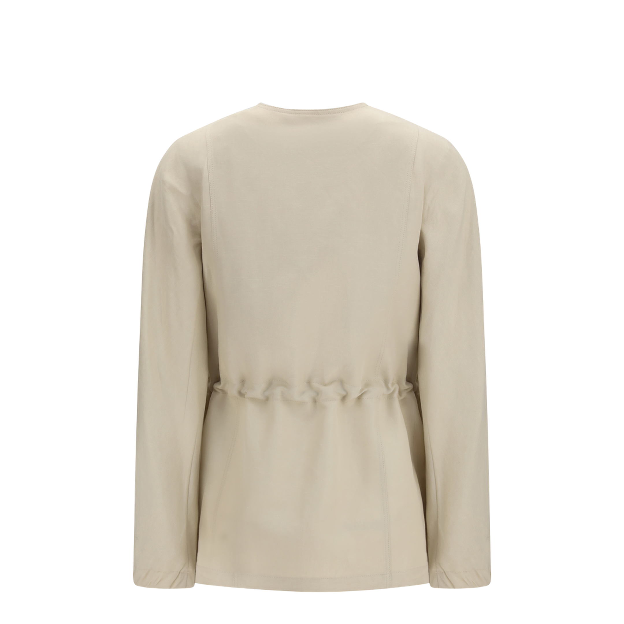 Carezza Jacket in Linen and Silk Blend - Image 2