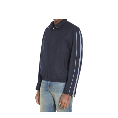 Black Polyester Blend Jacket - Image 2