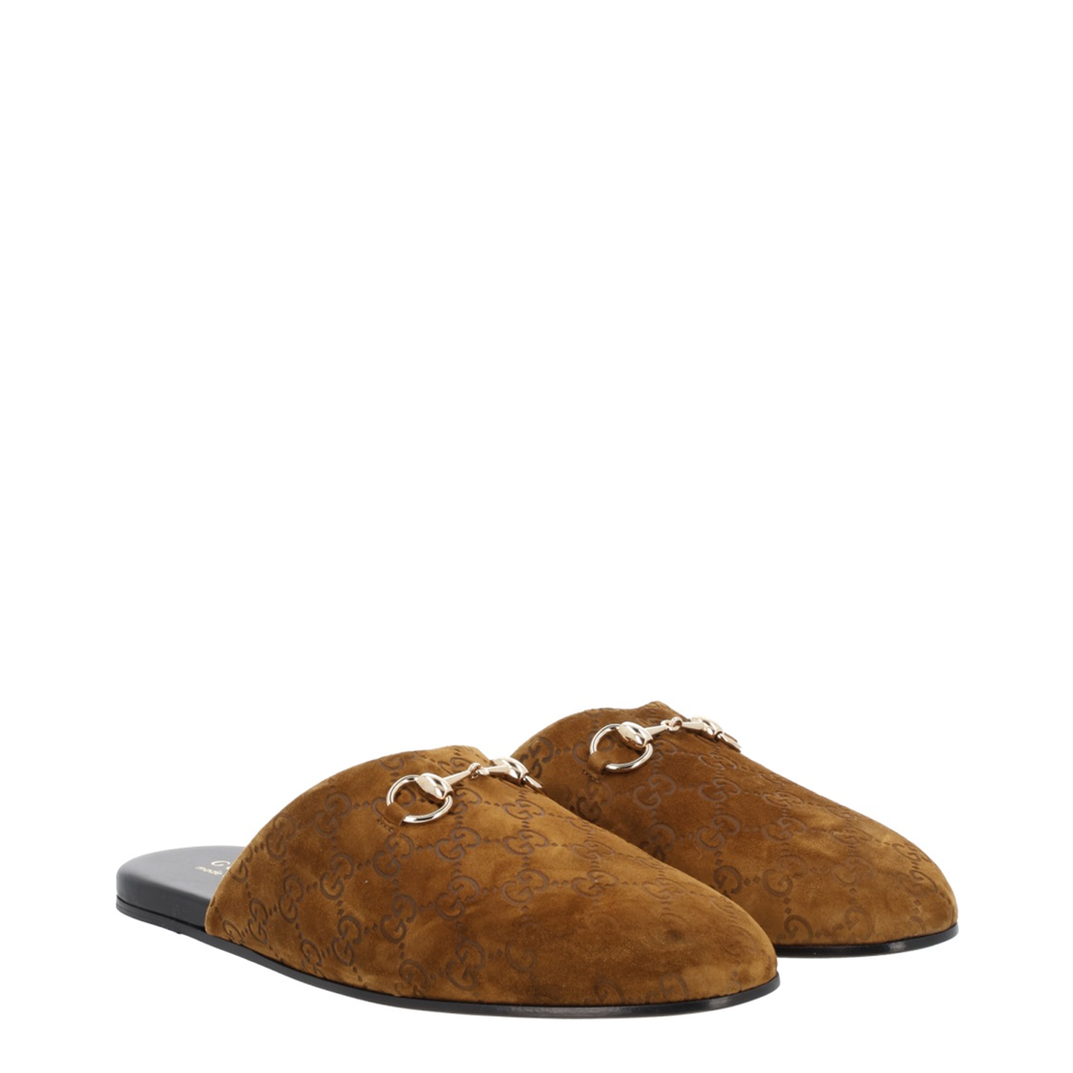 Horsebit Mule Brown Suede - Image 2