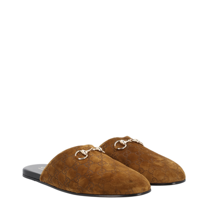 Horsebit Mule Brown Suede - Image 2