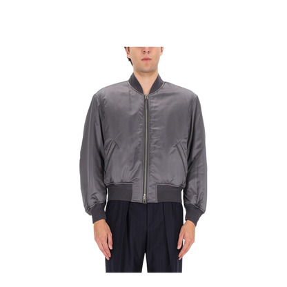 Silk Bomber Jacket - Image 3