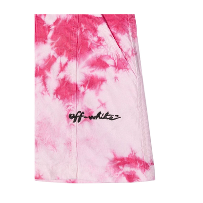 Velvet Tie Dye Skirt - Image 3