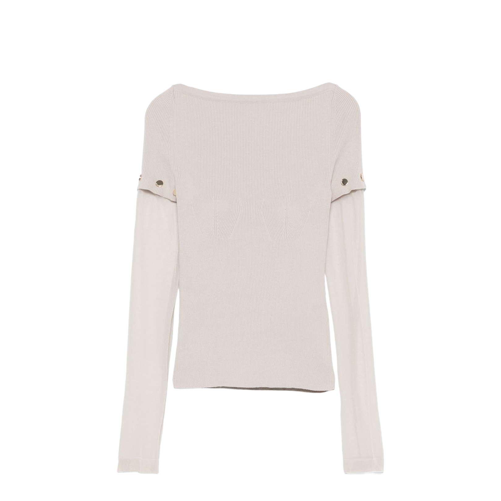 Layered Crewneck Sweater - Image 1