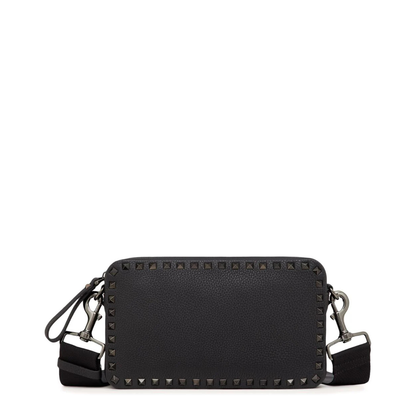 Rockstud Grainy Calfskin Crossbody Bag - Image 1
