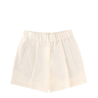 Linen Blend Shorts - Image 1