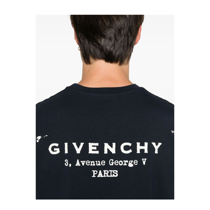 Cotton T-Shirt with Stamp Print - Image 6