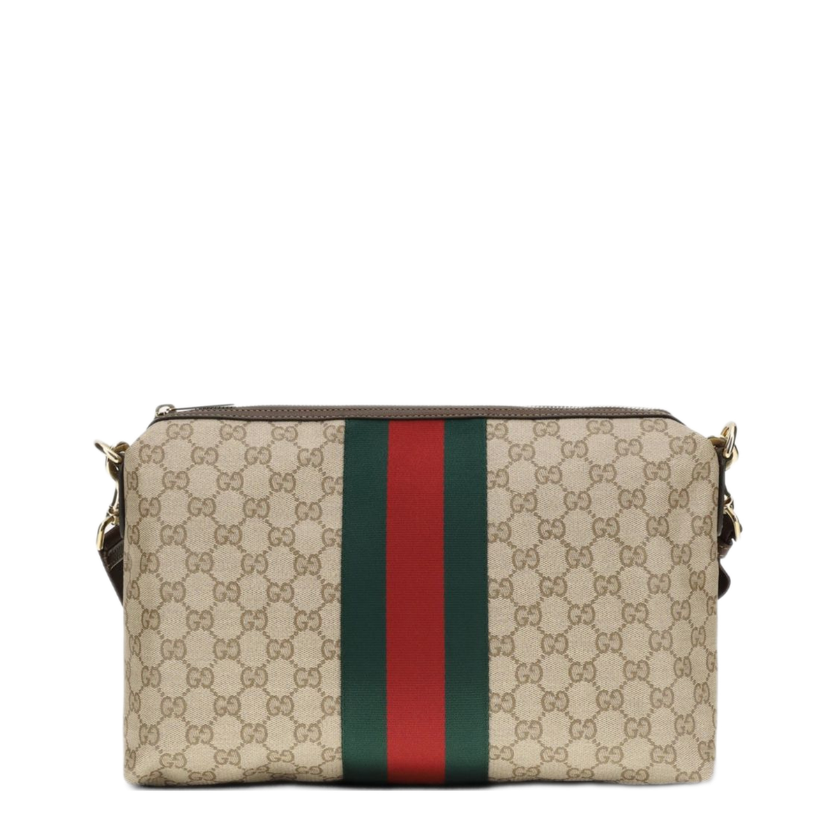 Cruise Medium Coated GG Canvas Shoulder Bag - Beige - Image 1