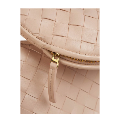 Gemeli Leather Shoulder Bags - Pink - Image 5