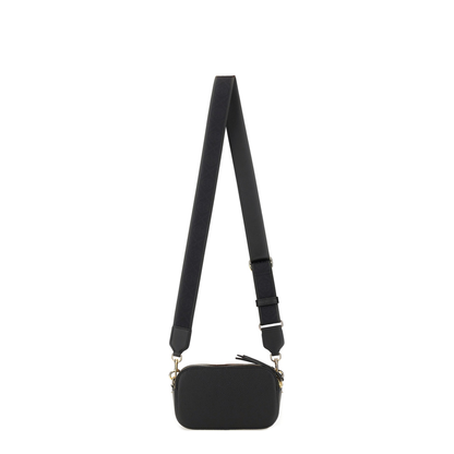 Miller Mini Pebbled Leather Crossbody - Black - Image 4