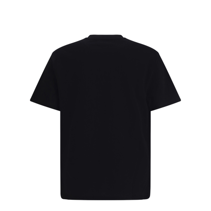 Crew-neck cotton T-shirt with printed logo - Image 2