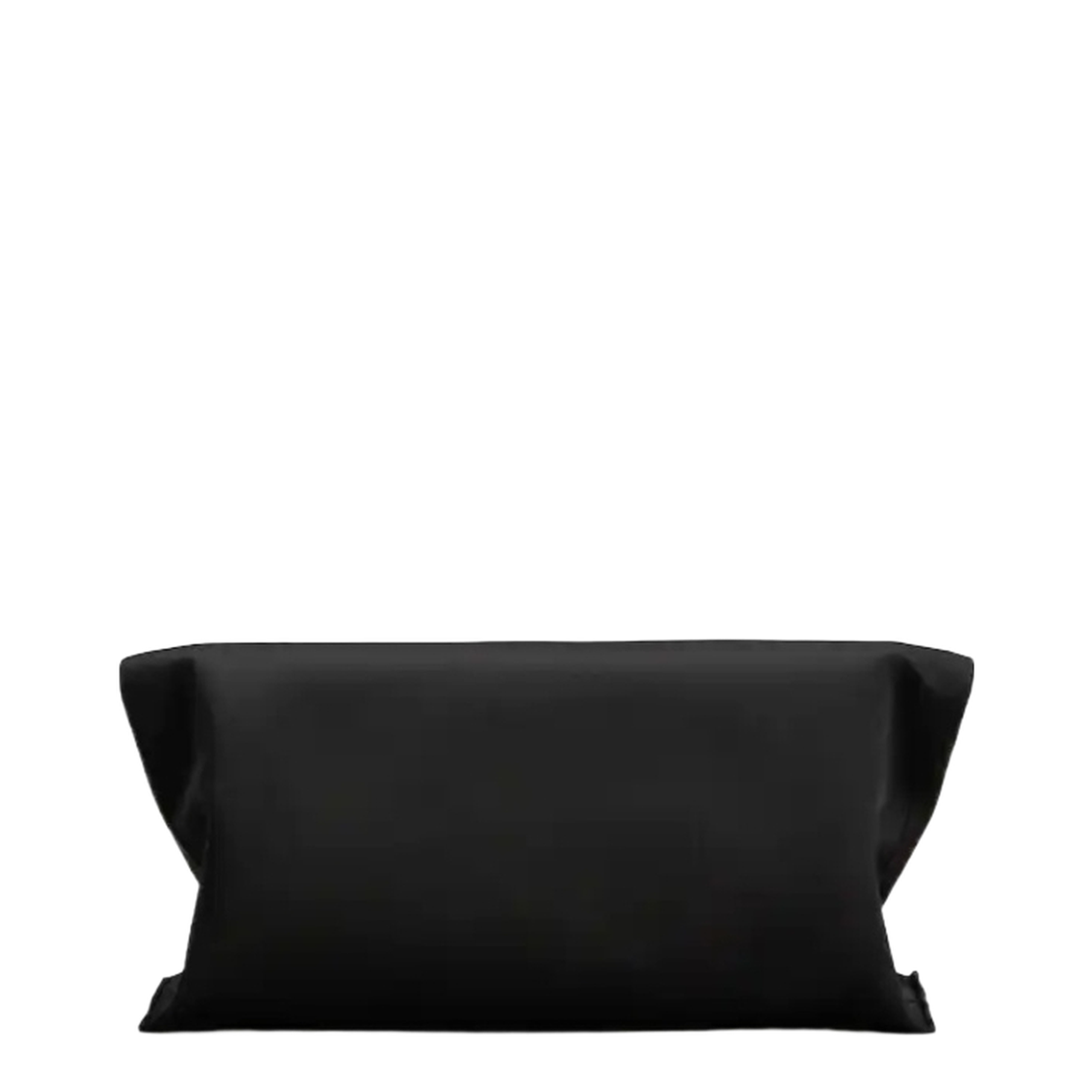 Trompette Clutch Satin Black - Image 5