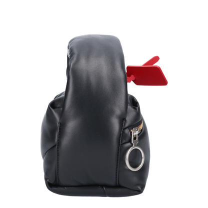 Black Leather Handbag - Image 4