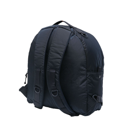 Double Pack Small Nylon-Cotton Backpack - Navy - Image 4