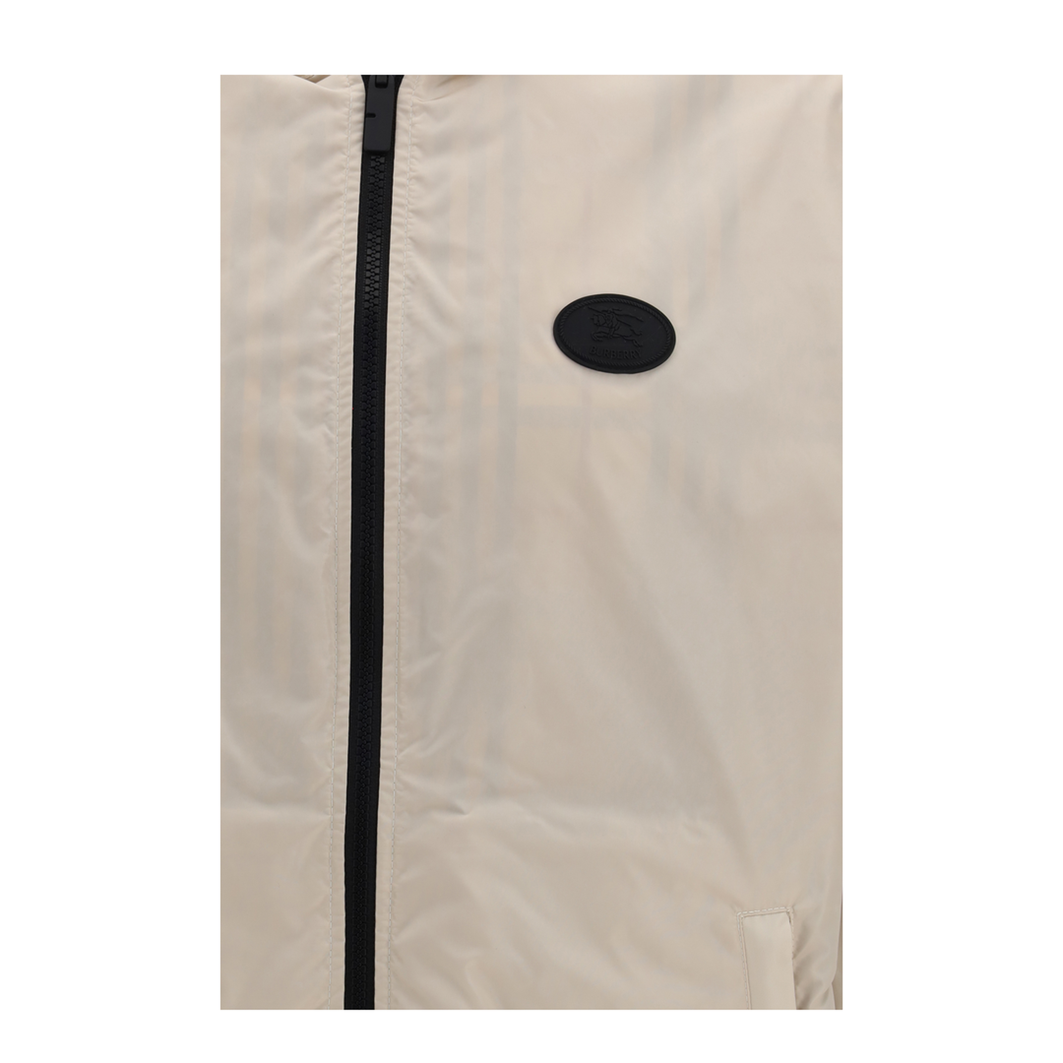 Reversible Check Hooded Jacket - Image 5