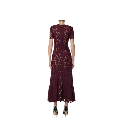 Self-portrait Dresses Bordeaux - Image 2