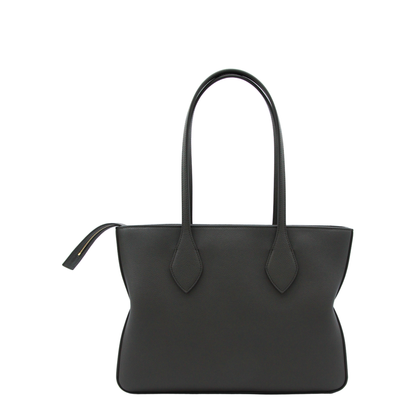 Star-shaped (L) Tote Bag Leather Black - Image 4