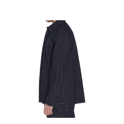 Indigo Denim Shirt - Image 3