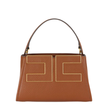Peekaboo ISeeU Small Calfskin Handbag - Brown - Image 1