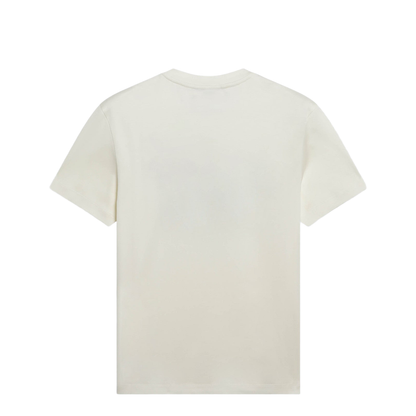 White T-shirt with Embroidered Logo - Image 2