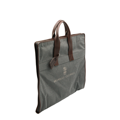 Leather Trimming Suit Carrier - Image 3