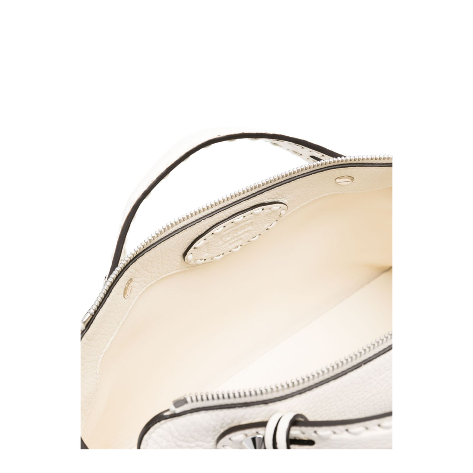 By The Way Medium Leather Shoulder Bags - White - Image 3