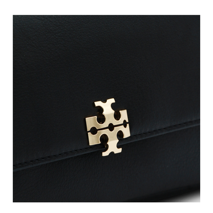 Charlie Small Calf Leather Shoulder Bag - Black - Image 4