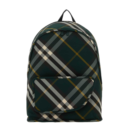 Printed Nylon Shield Backpack - Image 1