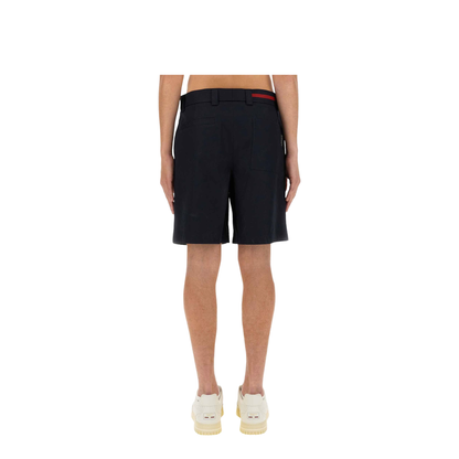 Double Cotton Twill Shorts - Image 3