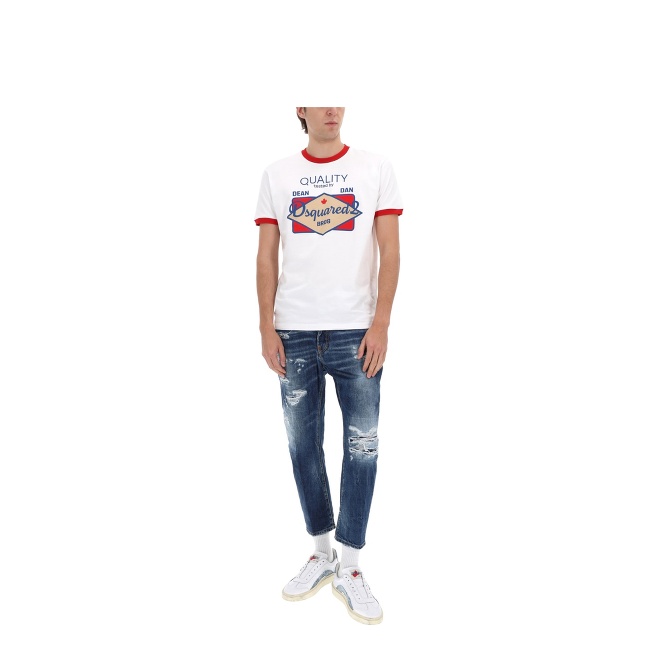 JEANS WITH "DESTROYED" DETAILS - Image 2