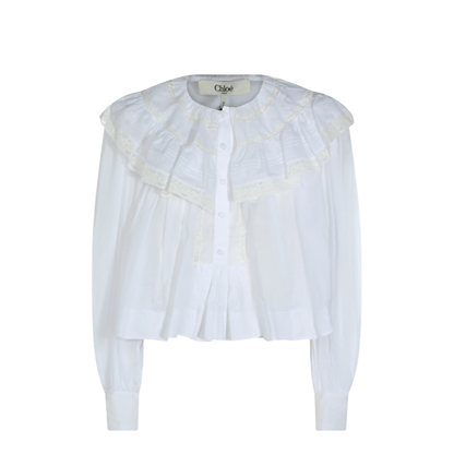 Casual Top With Ruffles - Image 2