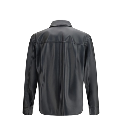 Lightweight Lambskin Shirt Jacket - Image 2