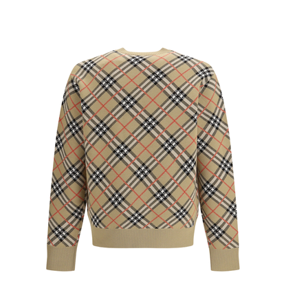 Wool Check Sweater - Image 2