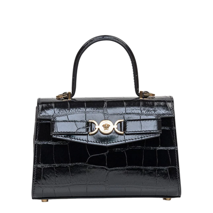 Medusa 95 Small Shoulder Bag Black - Image 1
