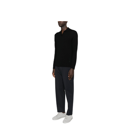 Polo Neck Sweater Black - Image 2