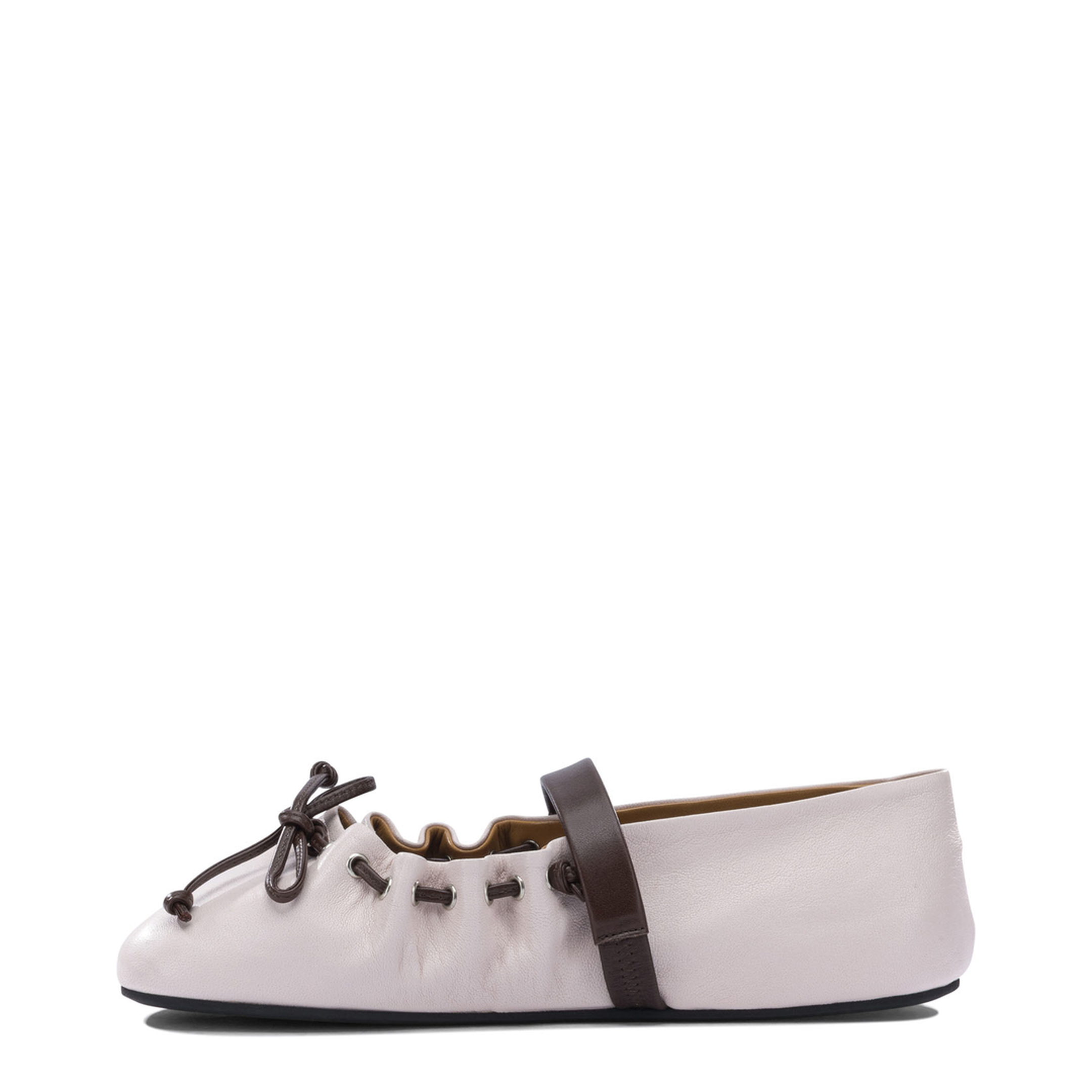 Mary Jane Leather Ballet Flats - Image 3