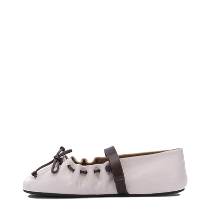 Mary Jane Leather Ballet Flats - Image 3
