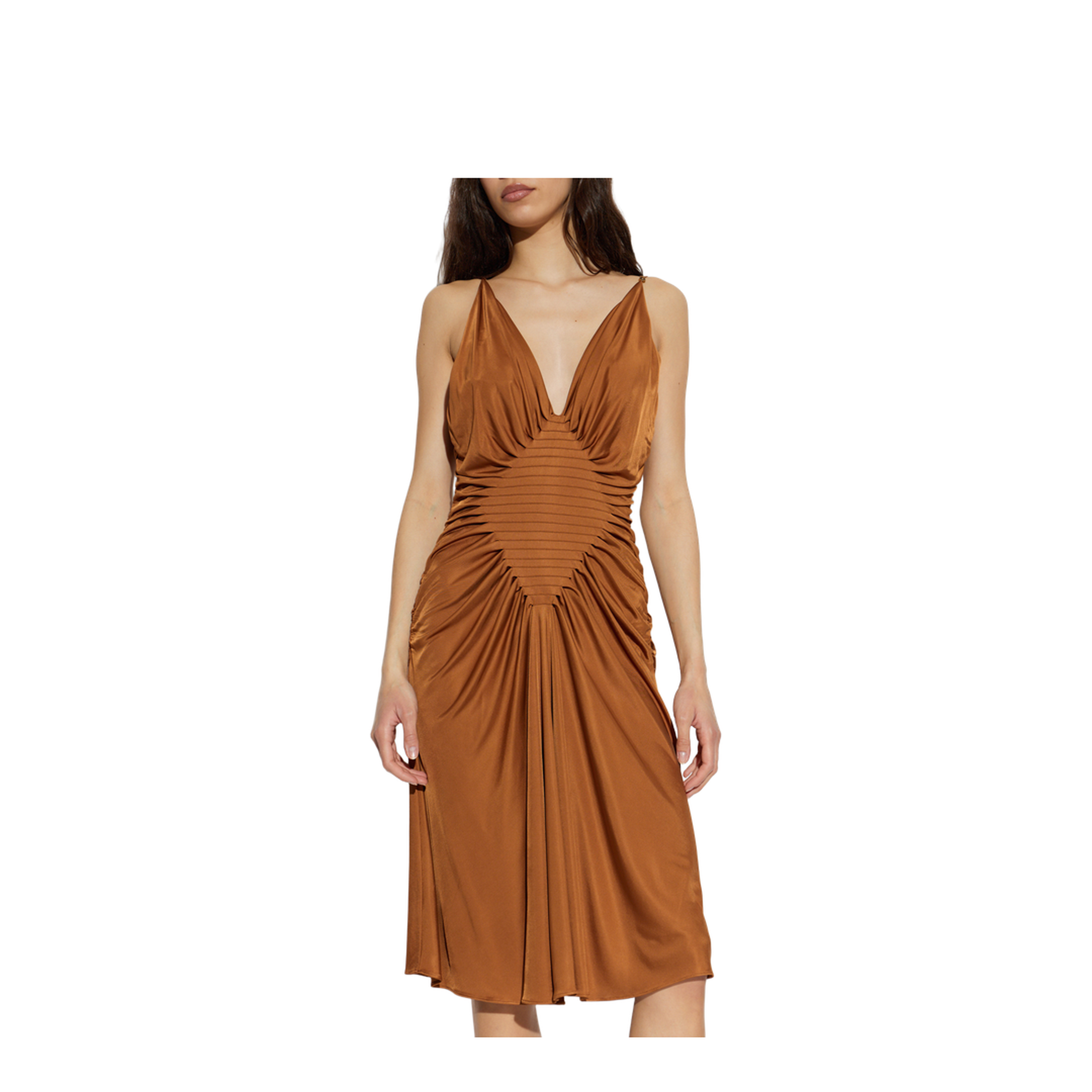 Satin Slip Dress - Image 3