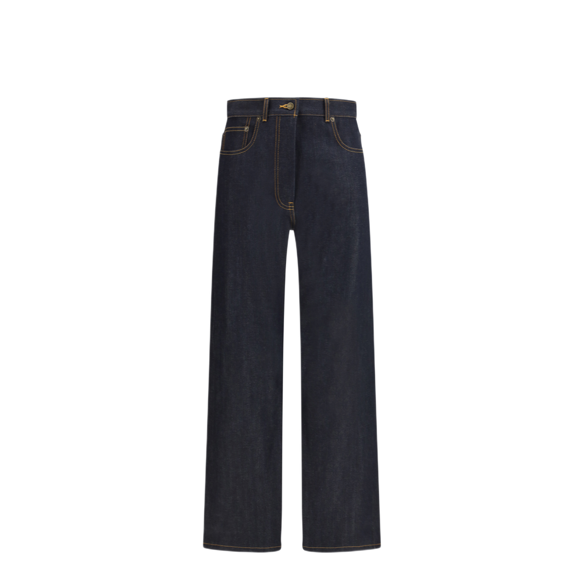 Classic 5 Pocket Denim Pant Navy - Image 1