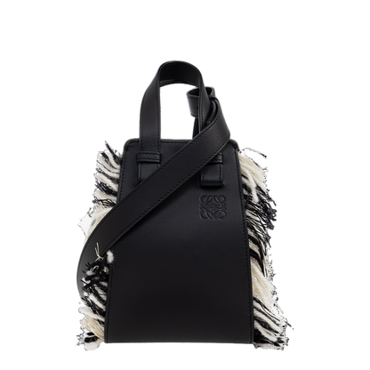 Hammock Handbag Black White - Image 1