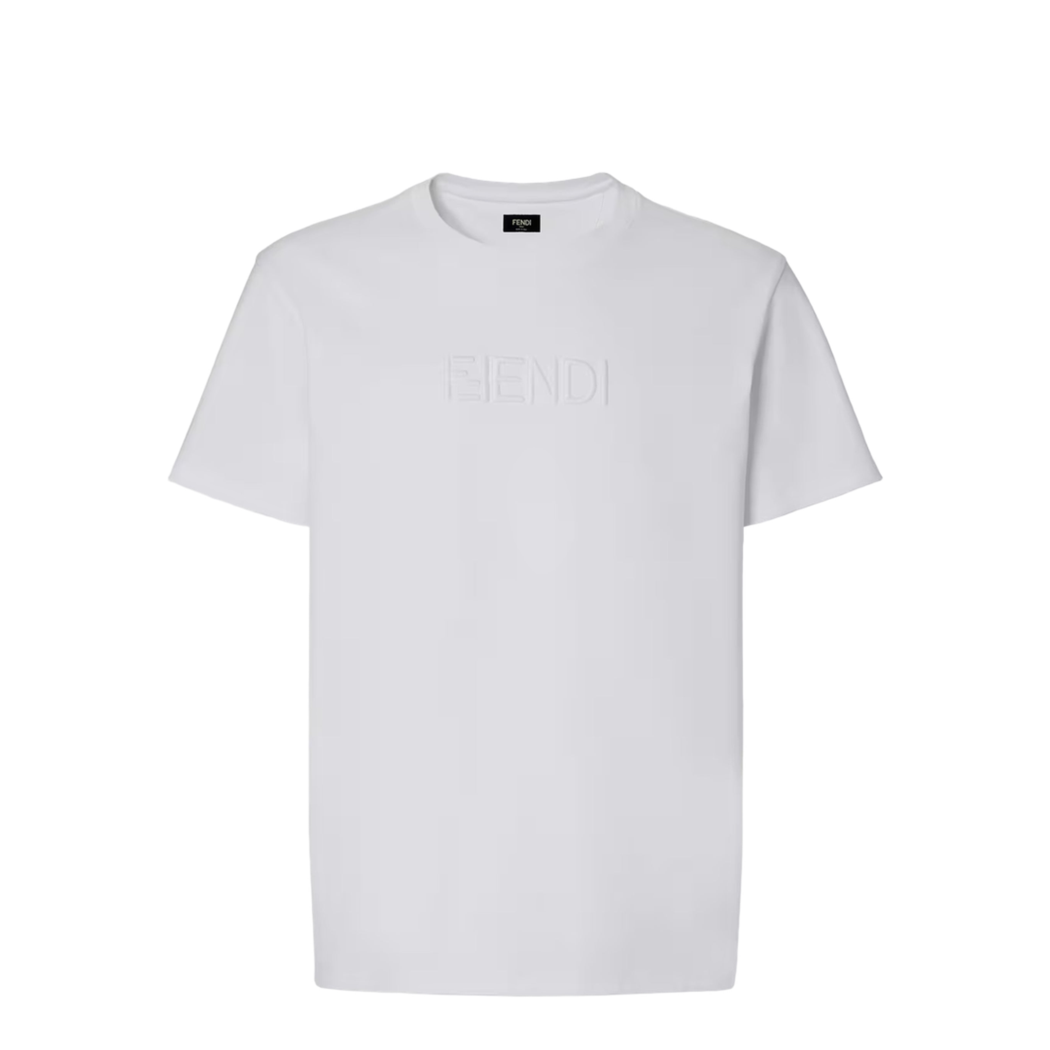 Black Cotton T-Shirt - Image 1