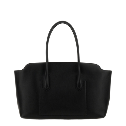 Large Leather Shopping Bag - Image 3