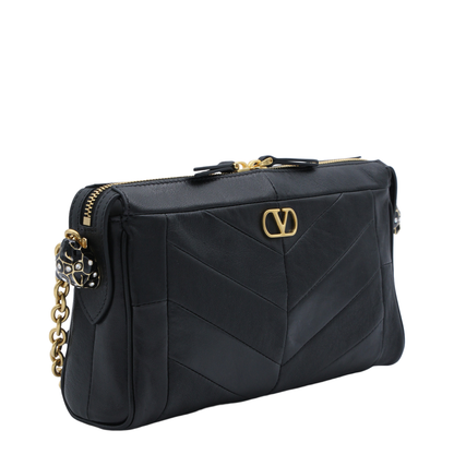 Panthea Small Nappa Shoulder Bag - 0NO - Image 3