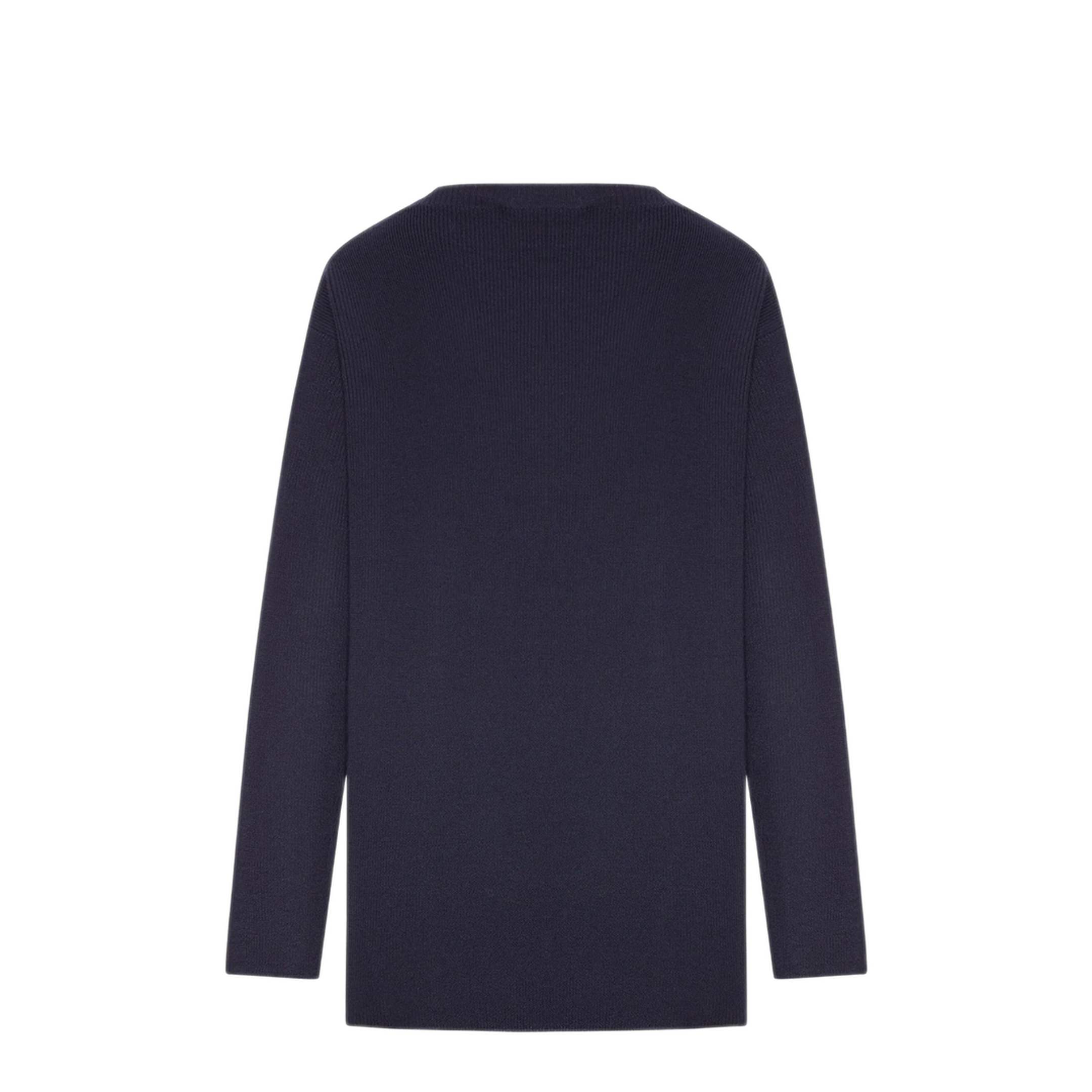 Logo-Patch Ribbed-Knit Sweater - Image 2