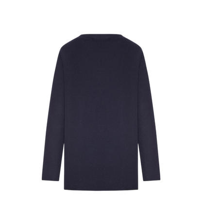 Logo-Patch Ribbed-Knit Sweater - Image 2