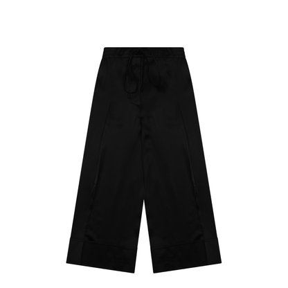 Satin Pants with Drawstring - Image 1