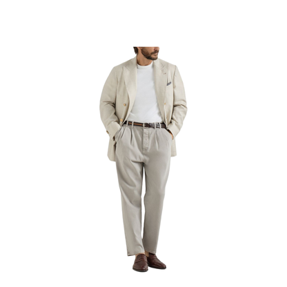 Five-Pocket Denim Pants Grey - Image 3