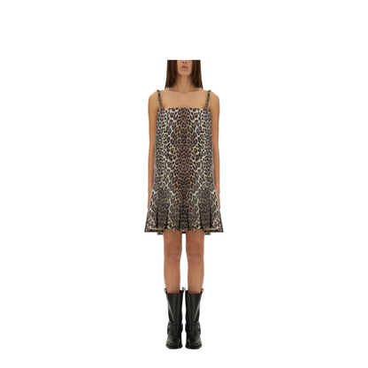 Dress with Animal Pattern - Image 1