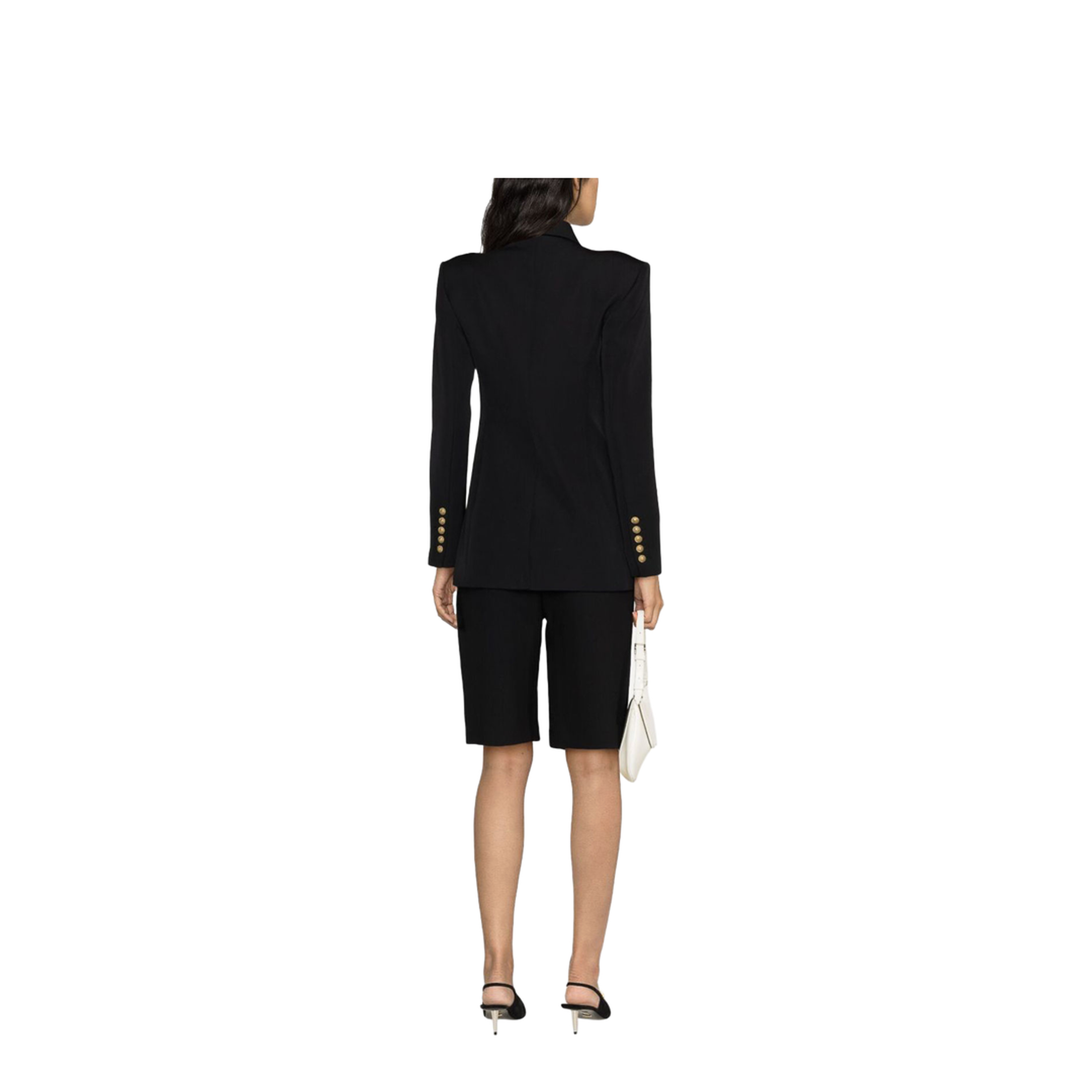 Black Single-Breasted Blazer - Image 3