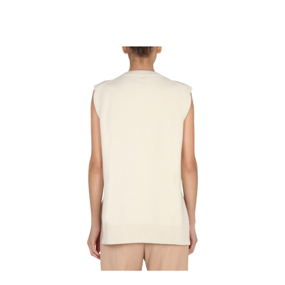 Wool Vest White - Image 3