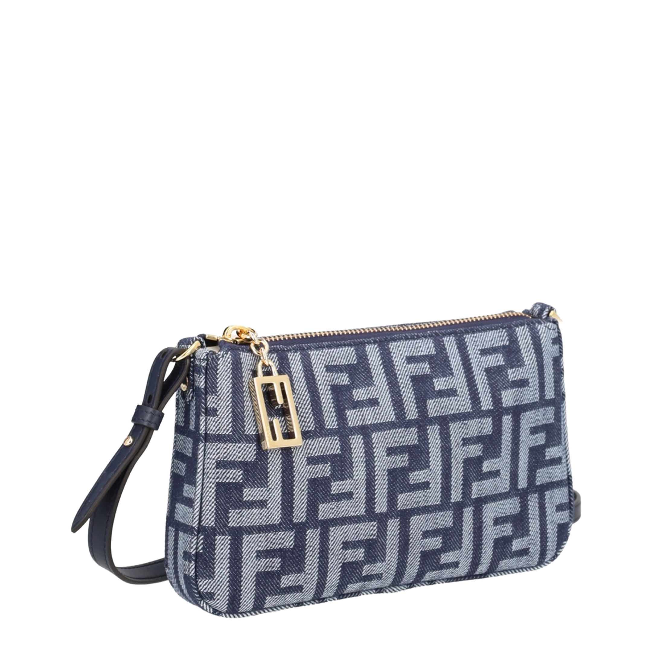 Blue Baguette Mini Clutch - Image 3